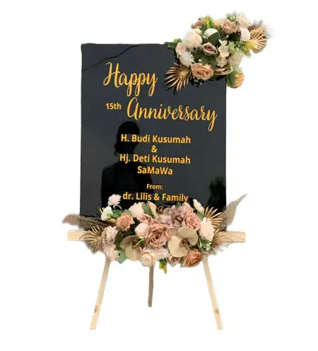 Papan Bunga Akrilik Mendalan