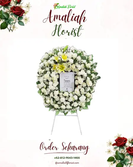Krans Bunga Duka Mendalan